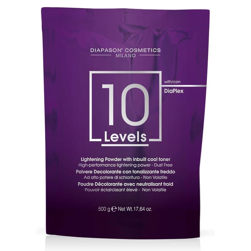 Порошок для осветления волос на 10 уровней DCM 10 levels lightening powder, 500гр