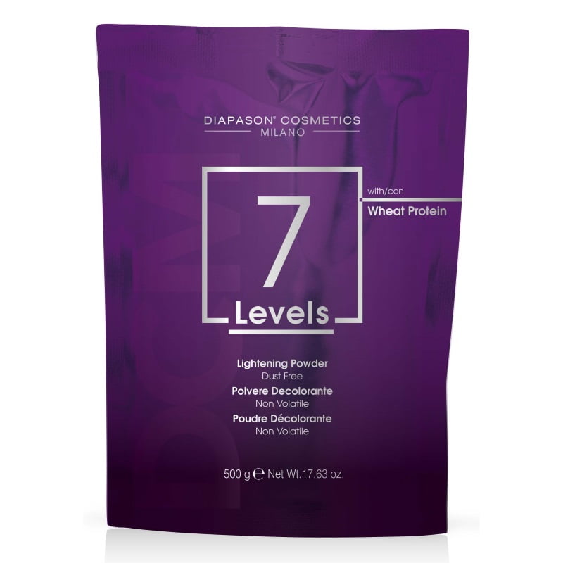 Порошок для осветления волос на 7 уровней DCM 7 levels lightening powder, 500гр
