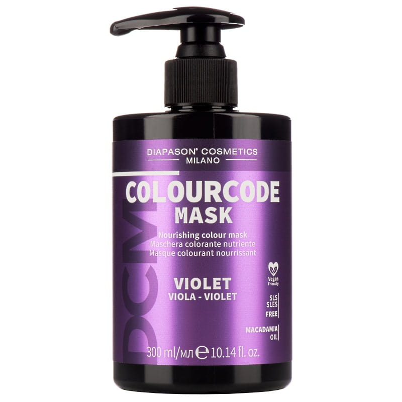Тонирующая маска DCM Colourcode mask violet, фиолетовая, 300мл