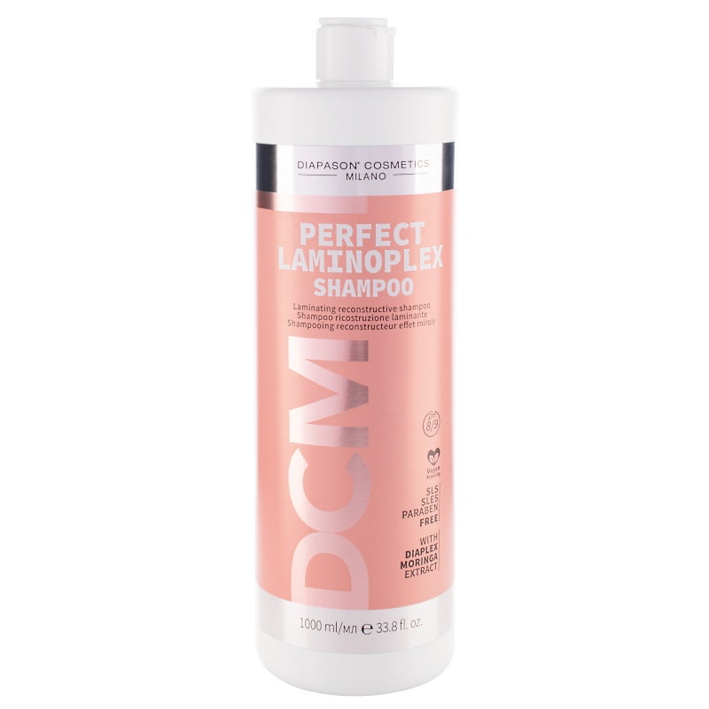 Ламинирующий и реконструирующий шампунь DCM Perfect Laminoplex Shampoo, 1л