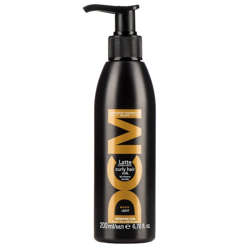 Молочко для вьющихся волос DCM curly hair milk легкой фиксации, 200мл