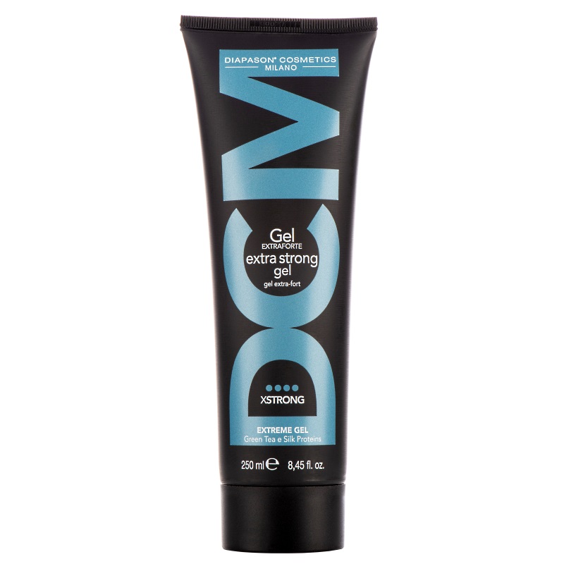 Гель для волос DCM extra strong gel экстра сильной фиксации, 250мл - фото 1