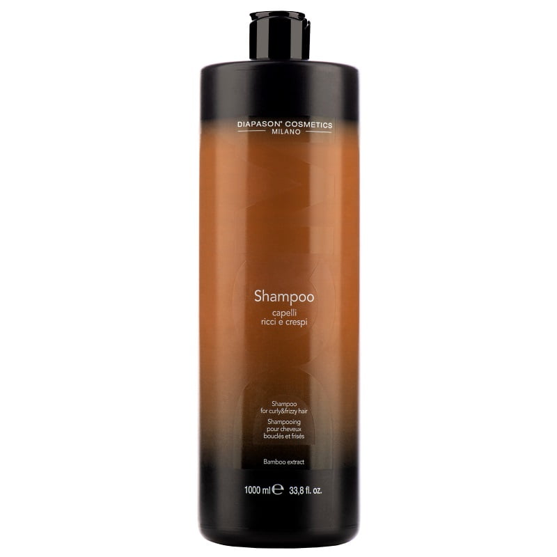 Дисциплинирующий шампунь для непослушных волос DCM Shampoo for curly&frizzy hair, 1л